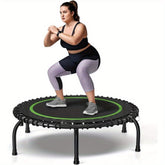 661 Lbs Fitness Trampoline Get In Shape At Home Or In The Garden With Our 40 Inch Mini Exercise Trampoline - Stable And Fun ASTM F381 - 16 - Infinite Goods Shop