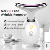 EMS Thermal Neck Lifting And Tighten Massager Electric Microcurrent Wrinkle Remover - Infinite Goods Shop
