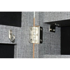 Fashion Simple Jewelry Storage Mirror Cabinet With LED Lights Can Be Hung On The Door Or Wall - Infinite Goods Shop