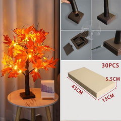Led Thanksgiving Day Activities Maple Home Decorative Lights - Infinite Goods Shop