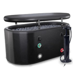 Portable Ice Bath Tub Inflatable Cold Therapy Plunge for Recovery & Fitness