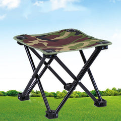 Outdoor Leisure Folding Camouflage Small Flat Stool - Infinite Goods Shop
