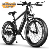 "26 x 40" Fat Tire Electric Mountain Bike – 1000W Motor, 48V 15Ah Battery, Adult Ebike for Trail, Commute, UL & GCC Certified
