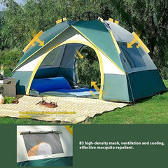 Tent Outdoor Camping 3 - 4 People Automatic Quickly Open - Infinite Goods Shop