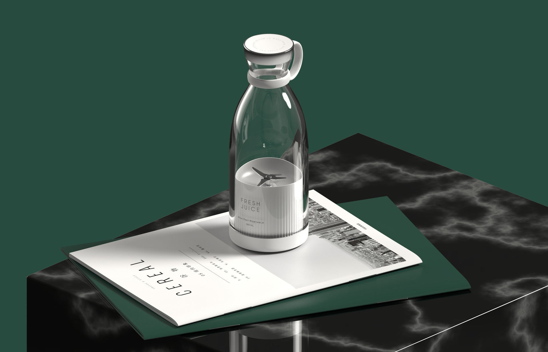 350ML Electric Juicer Blender Mixer USB Rechargeable Machine Household Portable Blender Maker Cup Kitchen Tool Kit - Infinite Goods Shop