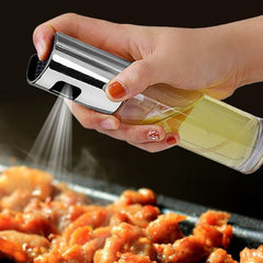 BBQ Healthy Kitchen Cooking Oil Vinegar Spray Bottle Push Type Oil Spray BottlePump Oil Tank Leakproof BBQ Sprayer BBQ Tools Kitchen Gadgets - Infinite Goods Shop