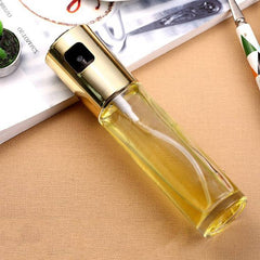 BBQ Healthy Kitchen Cooking Oil Vinegar Spray Bottle Push Type Oil Spray BottlePump Oil Tank Leakproof BBQ Sprayer BBQ Tools Kitchen Gadgets - Infinite Goods Shop