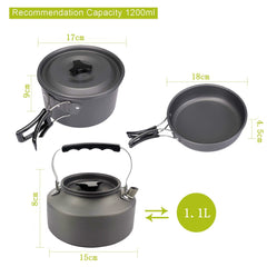 Camping Portable Outdoor Cooker Kettle New - Infinite Goods Shop