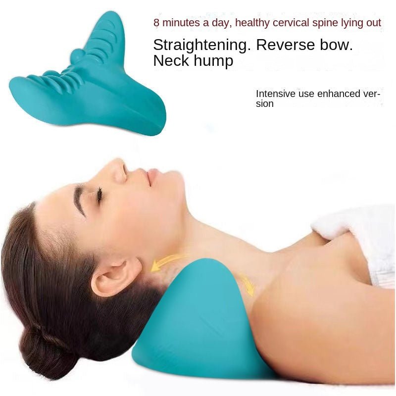 Cervical Spine Pillow Neck Shoulder Massage Pillow Home Traction Corrector - Infinite Goods Shop