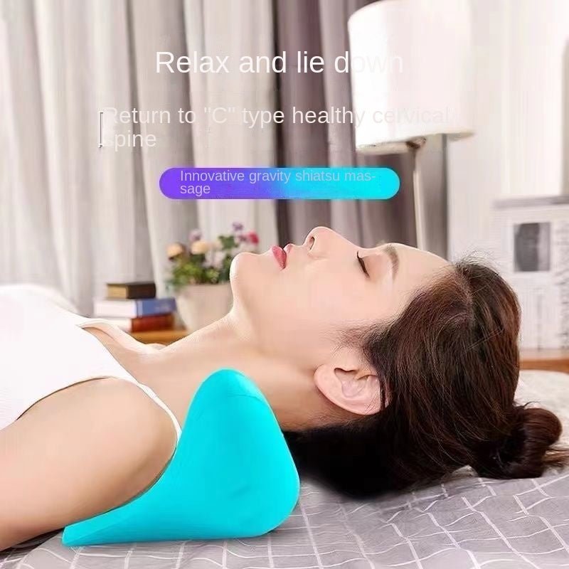 Cervical Spine Pillow Neck Shoulder Massage Pillow Home Traction Corrector - Infinite Goods Shop