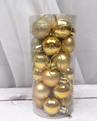 Christmas Decoration Shiny Matte Christmas Ball - Infinite Goods Shop