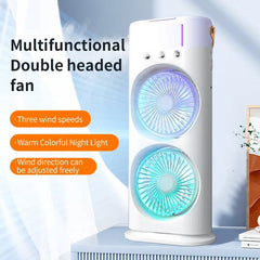 Portable Spray Fan & Humidifier – Mini Air Cooler for Home, Office & Outdoors | Infinite Goods Shop