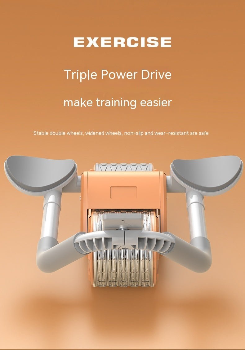 Elbow Support Abdominal Wheel Fitness Belly Rolling Machine Belly - flattening Tool - Infinite Goods Shop