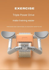 Elbow Support Abdominal Wheel Fitness Belly Rolling Machine Belly - flattening Tool - Infinite Goods Shop