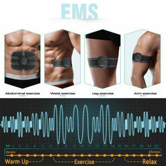 Electric Muscle Toner Machine ABS Toning Belt Simulation Fat Burner Belly Shaper - Infinite Goods Shop