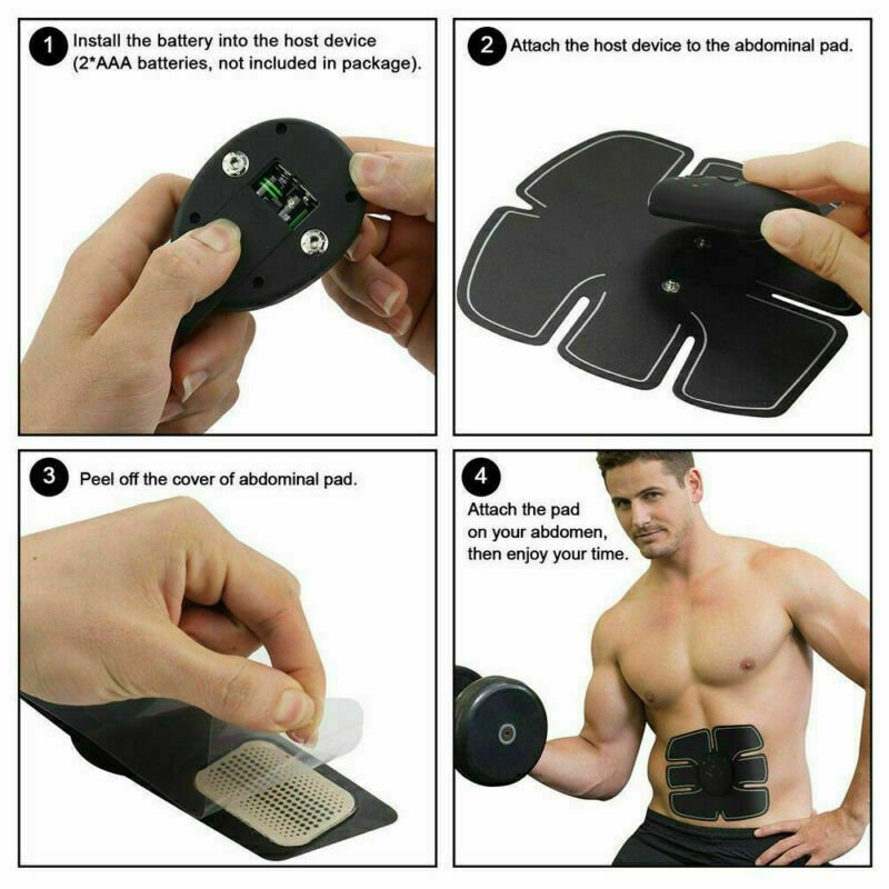 Electric Muscle Toner Machine ABS Toning Belt Simulation Fat Burner Belly Shaper - Infinite Goods Shop