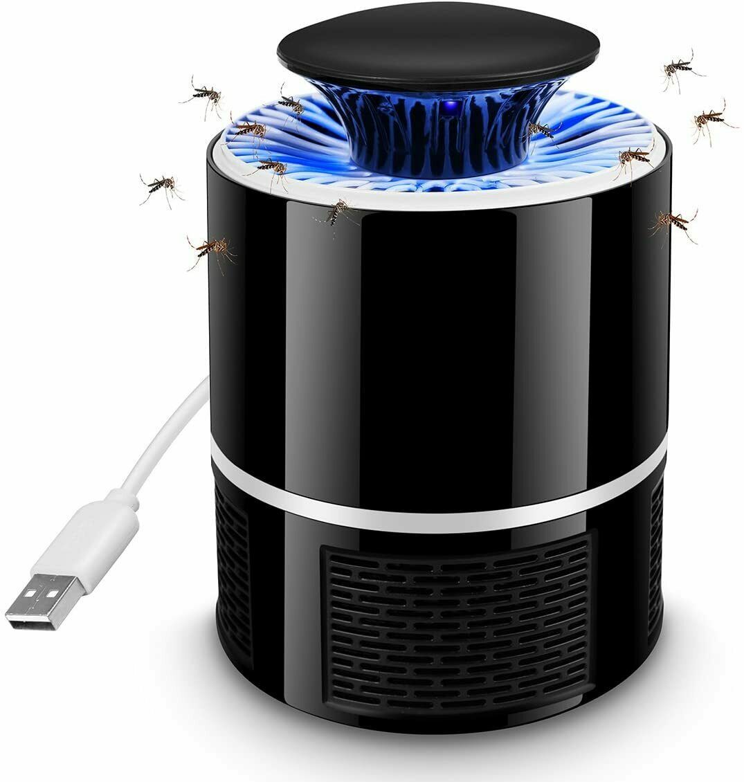 Electric UV Mosquito Killer Lamp Outdoor Indoor Fly Bug Insect Zapper Trap USB - Infinite Goods Shop