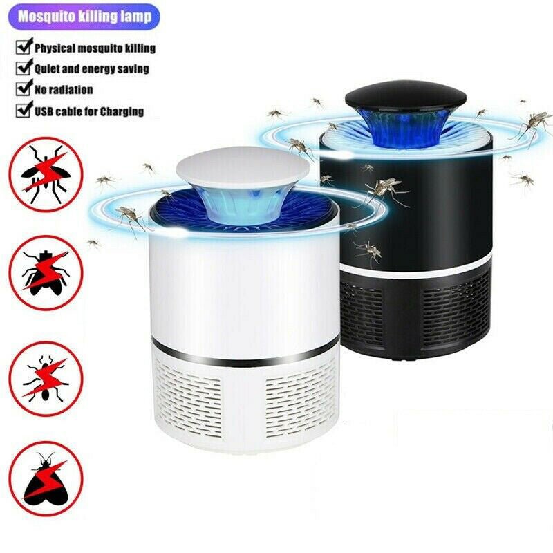 Electric UV Mosquito Killer Lamp Outdoor Indoor Fly Bug Insect Zapper Trap USB - Infinite Goods Shop