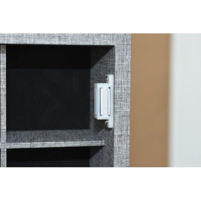 Fashion Simple Jewelry Storage Mirror Cabinet With LED Lights Can Be Hung On The Door Or Wall - Infinite Goods Shop