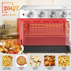 Geek Chef 26QT Air Fryer & Convection Oven: The Ultimate Multi - Function Cooking Powerhouse - Infinite Goods Shop