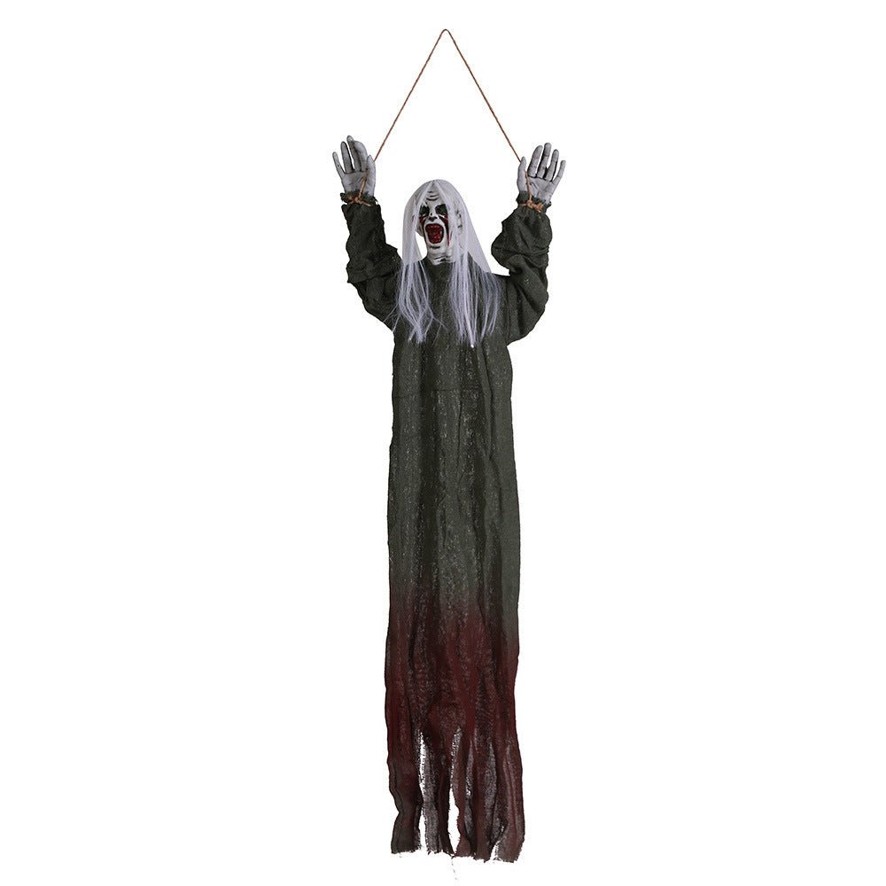 Halloween Decoration Hanging Ghost Haunted House Secret Room Layout Props - Infinite Goods Shop