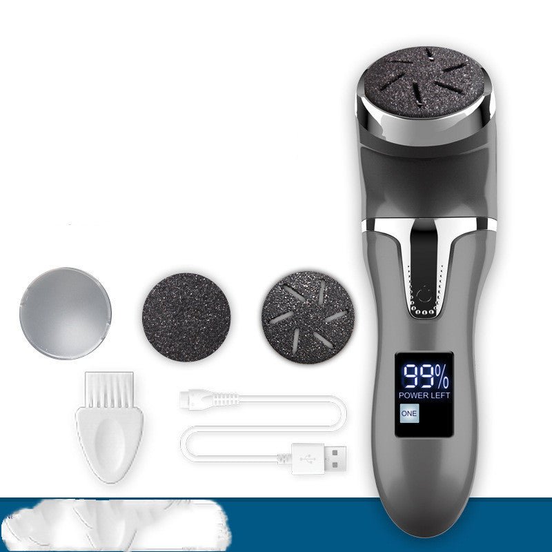 LCD Digital Display Electric Vacuum Cleaner Foot Scrubber Exfoliating Pedicure - Infinite Goods Shop