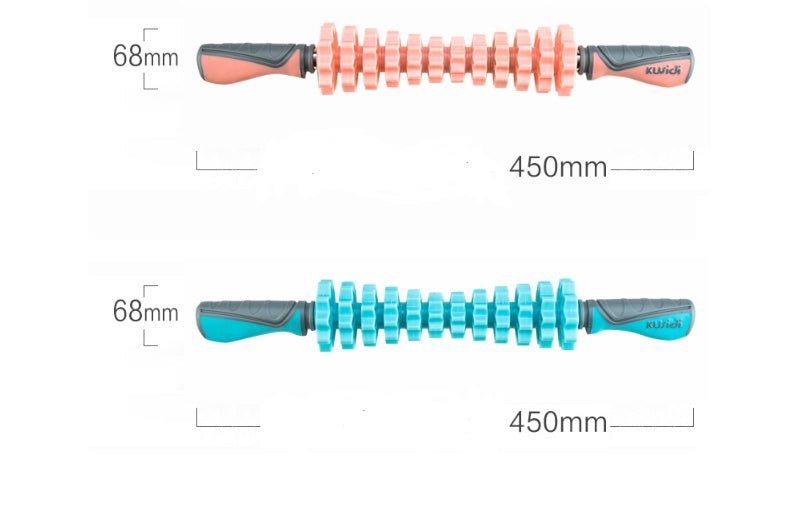 Multifunctional Muscle Massager Relaxation Roller Ring Clamp Yoga Body Shaping 4 Wheels Fitness Device - Infinite Goods Shop