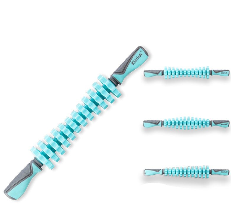 Multifunctional Muscle Massager Relaxation Roller Ring Clamp Yoga Body Shaping 4 Wheels Fitness Device - Infinite Goods Shop