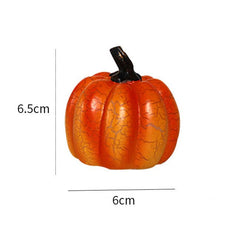 New Halloween Pumpkin Lantern Simulation Pumpkin LED Candle Lamp Resin Luminous Pumpkin - Infinite Goods Shop