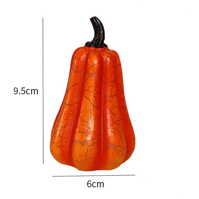 New Halloween Pumpkin Lantern Simulation Pumpkin LED Candle Lamp Resin Luminous Pumpkin - Infinite Goods Shop