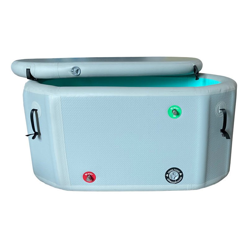 Portable Ice Bath Tub Inflatable Cold Therapy Plunge for Recovery & Fitness