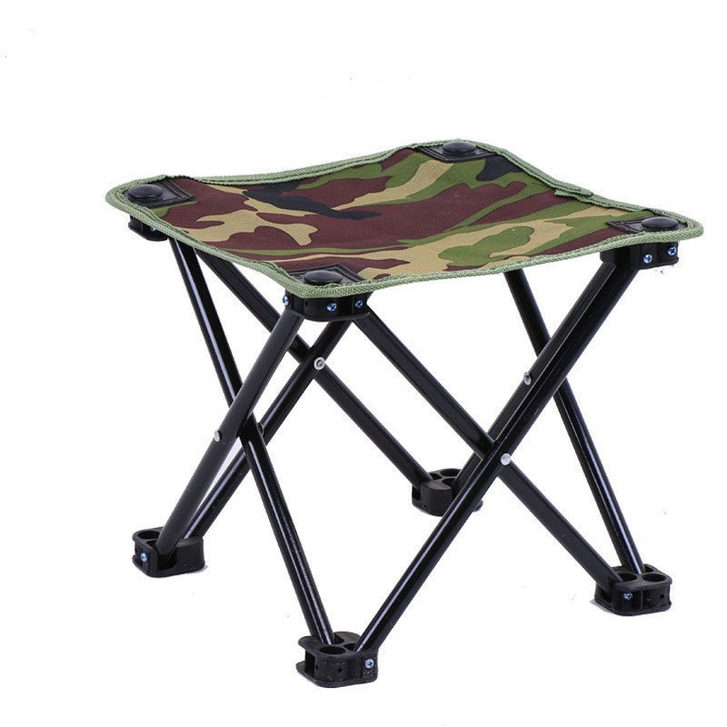 Outdoor Leisure Folding Camouflage Small Flat Stool - Infinite Goods Shop