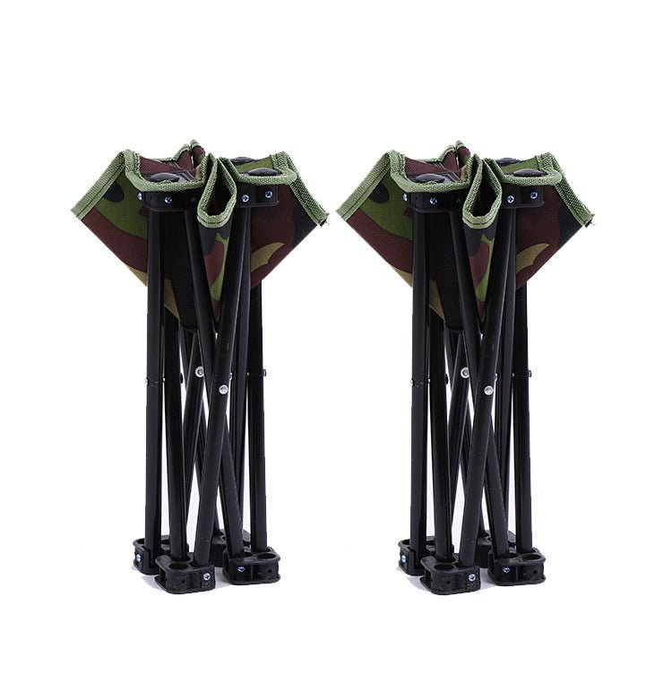 Outdoor Leisure Folding Camouflage Small Flat Stool - Infinite Goods Shop