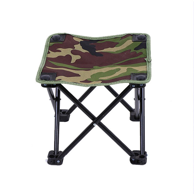 Outdoor Leisure Folding Camouflage Small Flat Stool - Infinite Goods Shop