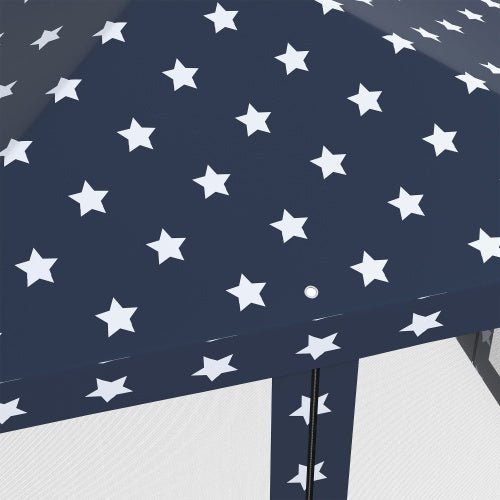 Outsunny 10x10 Canopy Tent 4th of July Special, Adjustable Gazebo American flag design - Infinite Goods Shop