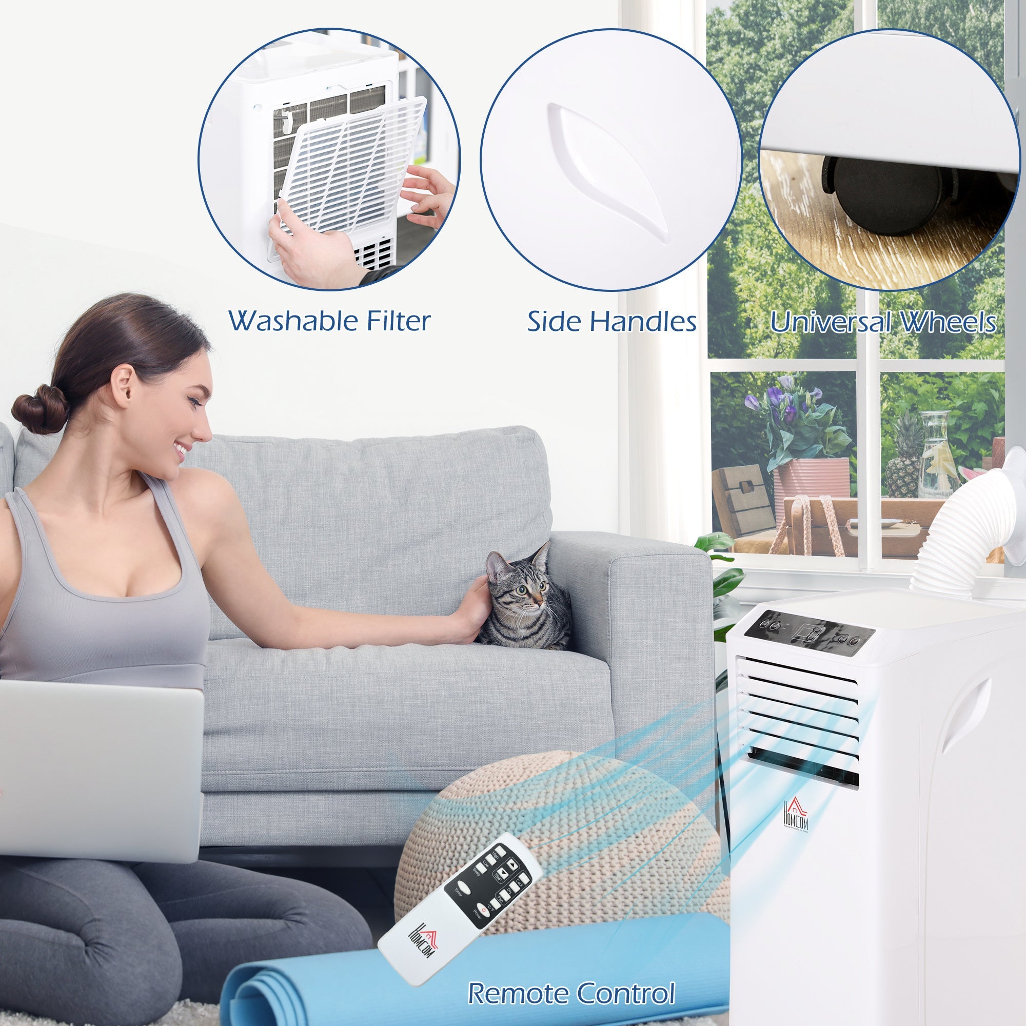 Plastic Portable Air Conditioner - Infinite Goods Shop