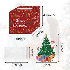 Red Christmas Money Box Christmas Party Decoration - Infinite Goods Shop