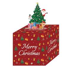 Red Christmas Money Box Christmas Party Decoration - Infinite Goods Shop