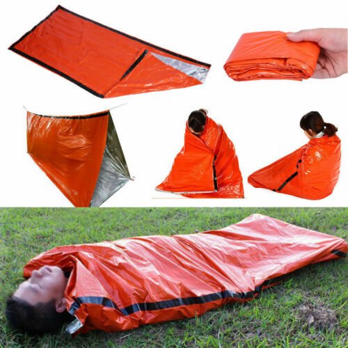 Reusable Emergency Sleeping Bag Thermal Waterproof Survival - Infinite Goods Shop