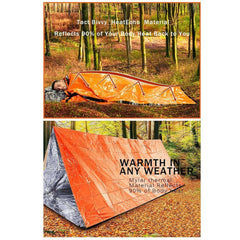 Reusable Emergency Sleeping Bag Thermal Waterproof Survival - Infinite Goods Shop