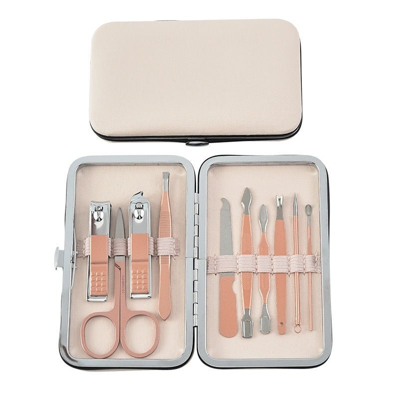 Stainless Steel Nail Scissor Set 18 - piece Manicure Implement Clippers - Infinite Goods Shop