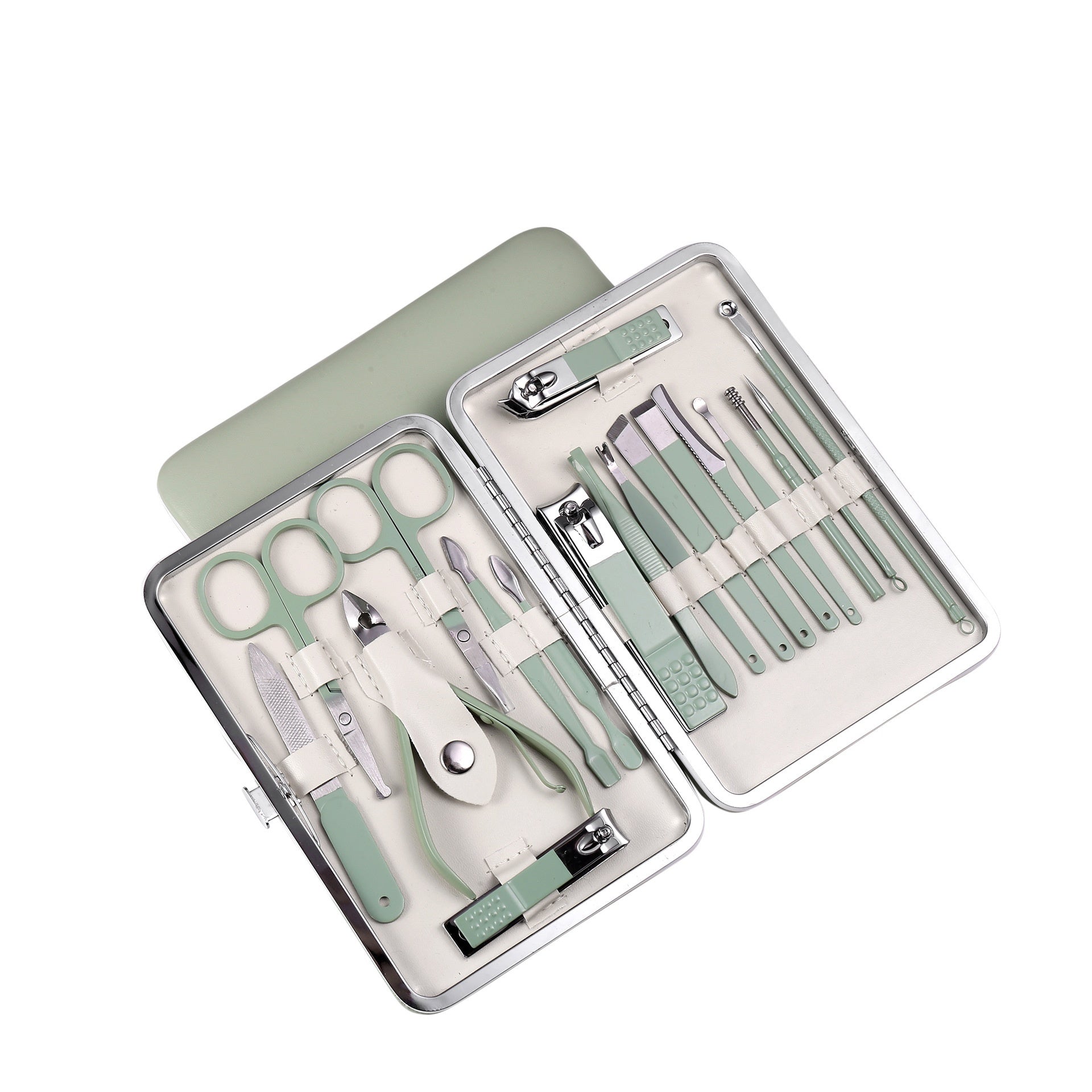 Stainless Steel Nail Scissor Set 18 - piece Manicure Implement Clippers - Infinite Goods Shop