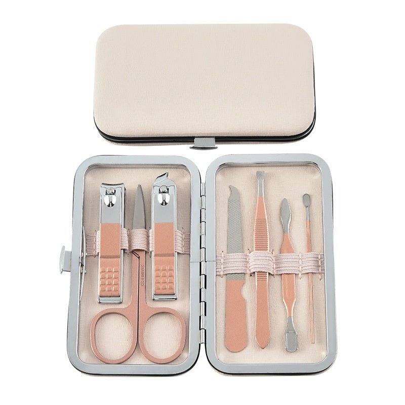 Stainless Steel Nail Scissor Set 18 - piece Manicure Implement Clippers - Infinite Goods Shop