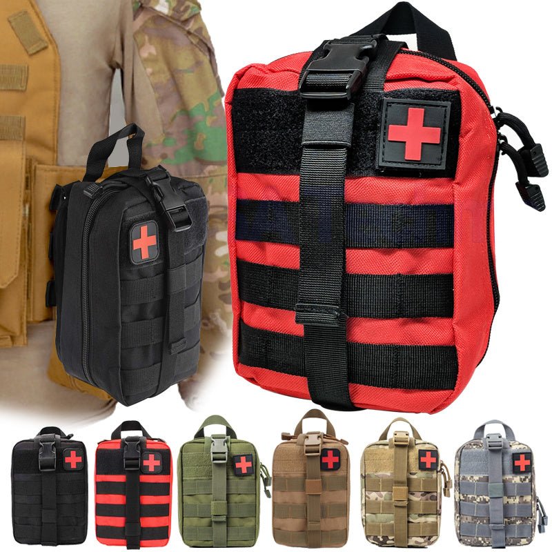 Tactical First Aid Kit Waist Bag Emergency Travel Survival Rescue Handbag - Infinite Goods Shop