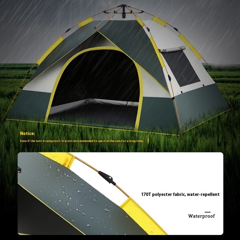 Tent Outdoor Camping 3 - 4 People Automatic Quickly Open - Infinite Goods Shop