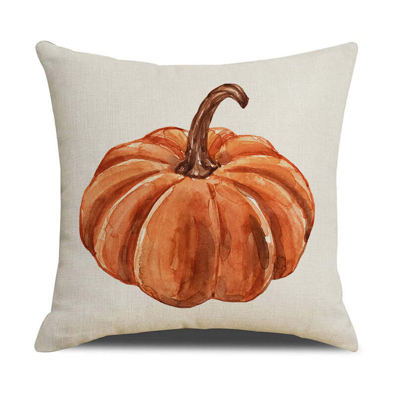 Thanksgiving Pillow Cover Pumpkin Decoration Cushion Cover - Infinite Goods Shop