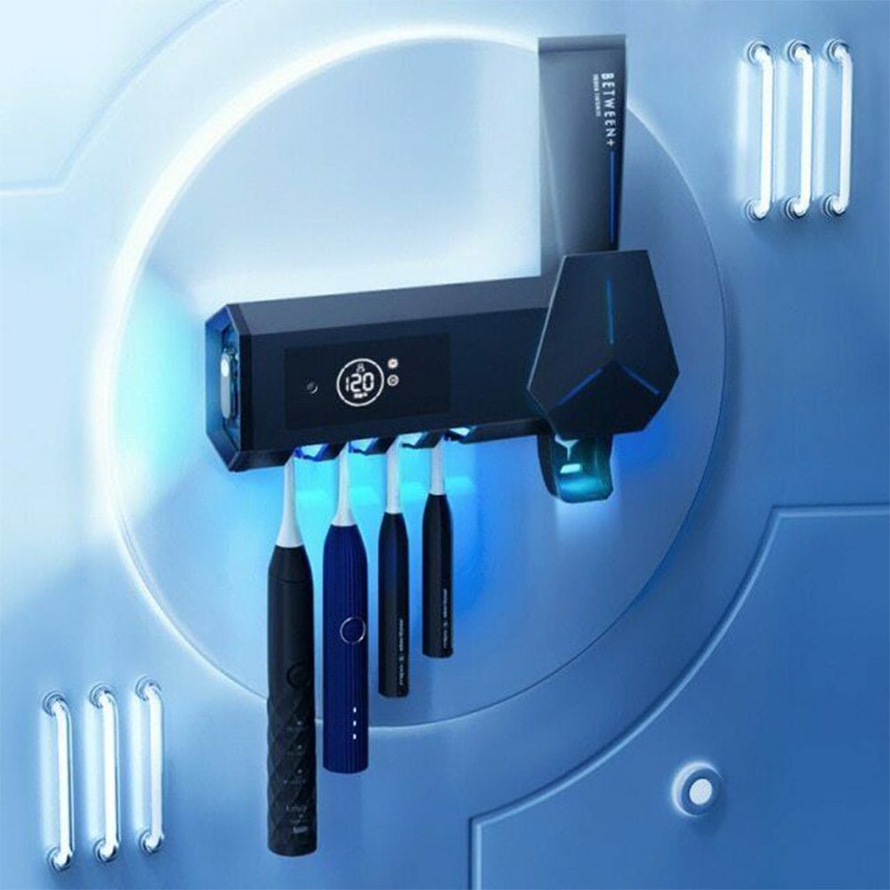 Toothbrush Sterilizer Adopts A Dual Mode Wall Mounted UVC Ultraviolet Active Circulating Sterilization System - Infinite Goods Shop