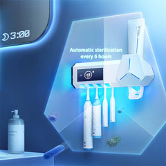 Toothbrush Sterilizer Adopts A Dual Mode Wall Mounted UVC Ultraviolet Active Circulating Sterilization System - Infinite Goods Shop