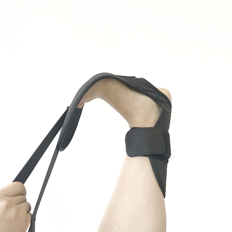Yoga Ligament Stretching Belt Foot Drop Stroke Hemiplegia Rehabilitation Strap Leg Training Foot Ankle Joint Correction Brace